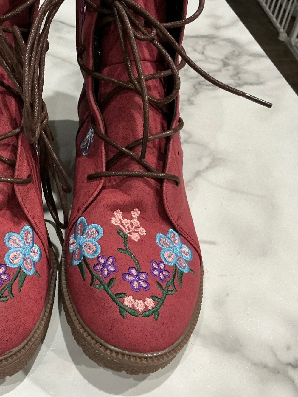 Red Ankle Boots!